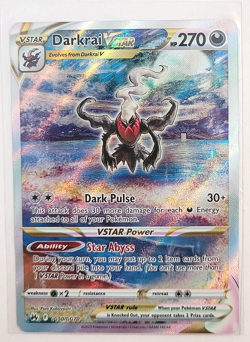 Darkrai VSTAR GG50/GG70 - SWSH Pokemon Crown Zenith Galarian Gallery - NM/M - Image 1