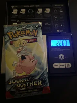 Heavy! Over 22.63 Gram Pokemon Journey Together Booster Pack Sealed - Image 1