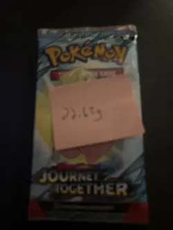 Heavy! Over 22.63 Gram Pokemon Journey Together Booster Pack Sealed - Image 4