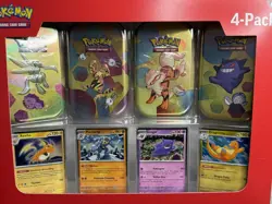 Pokemon TCG Scarlet & Violet 151 Mini Tin 4-Pack | Lot 2 • Sealed | Sam’s Club - Image 2