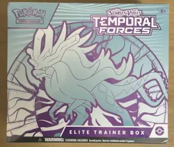 Pokemon TCG Scarlet & Violet Pokemon Temporal Forces NEW Factory Sealed ETB - Image 1