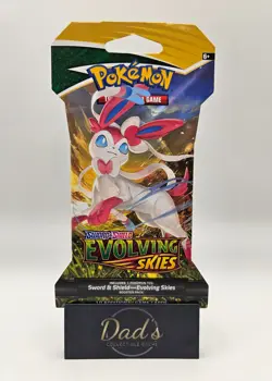Pokemon TCG - Evolving Skies Sylveon Sleeved Booster Pack Sword & Shield SEALED - Image 1