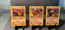 Pokemon TCG Dark Charizard Evolution Line Team Rocket 1st Edition WOTC VTG 2000 - Image 1