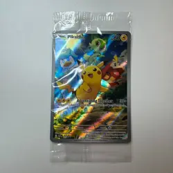 Pikachu 027 Black Star Promo Sealed Pokemon TCG Paldea Evolved ETB NM English - Image 1