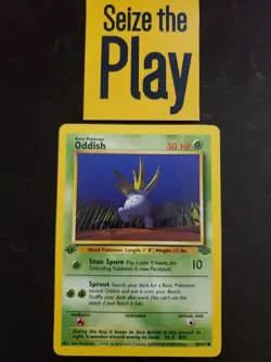 Pokemon TCG 1x SP 1st Edition Oddish - Jungle (58/64) x1 - Image 1