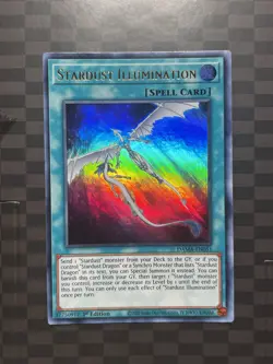 YuGiOh! - Stardust Illumination DAMA-EN051 Ultra Rare 1st Edition Near Mint NM - Image 1