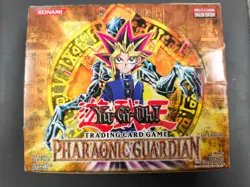 Yugioh Pharaonic Guardian PGD 1st Edition Booster Box EMPTY w/ Acrylic Case - Image 2