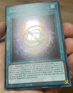 Regenesis Secret Rare ALIN-EN059 NM 1st Edition Yu-Gi-Oh! - Near Mint - Image 2