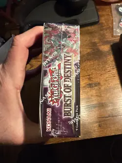 Konami Yu-Gi-Oh! TCG Burst of Destiny Booster Box 1st Edition New Sealed - Image 2