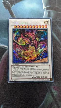 YUGIOH Star Eater JOTL-EN047 Secret Rare 1st Edition - Image 1