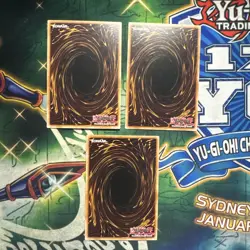 Yugioh! Dark Magician DUPO-EN101 x3 Playset Ultra Rare Limited Edition VLP/NM - Image 2