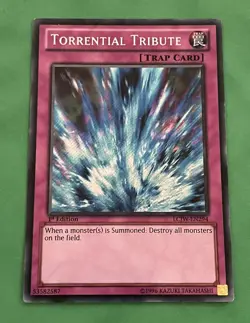 Yu-Gi-Oh! Torrential Tribute LCJW-EN294 Secret Rare 1st Edition Nr Mint - Image 1