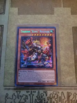 YUGIOH THERION KING REGULUS MP23-EN063 PRISMATIC SECRET 1ST ED NM - Image 1