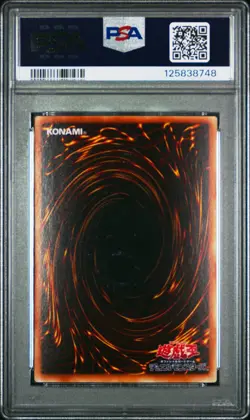 2001 YU-GI-OH! JPN PREM PACK 4 #P402 DARK MAGICIAN PSA 9 - Image 2
