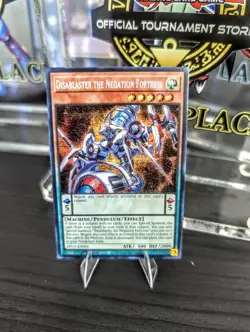 Yu-Gi-Oh! Disablaster the Negation Fortress MP25-EN084 Prismatic Secret Rare - Image 1