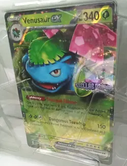 Venusaur ex 001/142 Jumbo Oversized NM Regular Holofoil Pokemon Card - Image 2