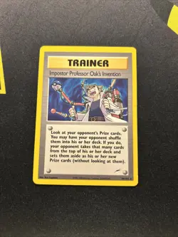 Imposter Professor Oak’s Invention 94/105 EX -Pokemon Card- Neo Destiny (4s) - Image 1