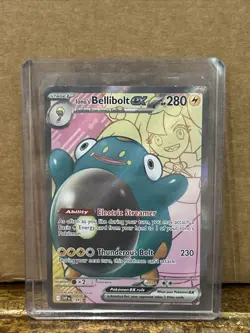 Iono's Bellibolt ex SVP 194 Black Star Promo Pokemon Card TCG NM - Image 1