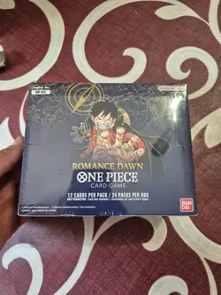 One Piece Card Game Romance Dawn Booster Box OP-01 (White Bottom) *NEW & SEALED* - Image 1
