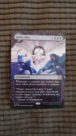 Magic: the Gathering / MtG Grave Pact x1 Enchanting Tales - Image 1