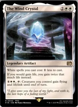 MTG ~ The Wind Crystal ~ FINAL FANTASY ~ Near Mint - Image 1