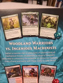 MTG Magic Duel Deck Elves vs Inventors Sealed Foil Ezuri Goblin Welder SeePics 2 - Image 3