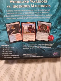 MTG Magic Duel Deck Elves vs Inventors Sealed Foil Ezuri Goblin Welder SeePics 2 - Image 4