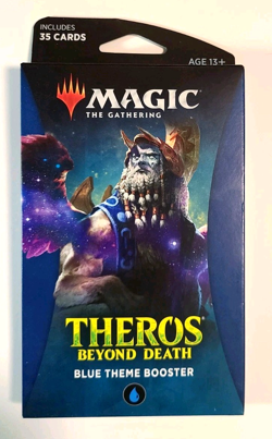 MAGIC THE GATHERING THEROS BEYOND DEATH BLUE THEME BOOSTER CARDS - Image 1