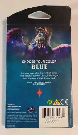 MAGIC THE GATHERING THEROS BEYOND DEATH BLUE THEME BOOSTER CARDS - Image 2
