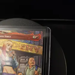 MTG Gwen Stacy 202 Borderless Regular Mythic Spider-Man SPM - Image 5