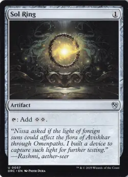 Sol Ring () U Commander: Aetherdrift 57 NM - Image 1
