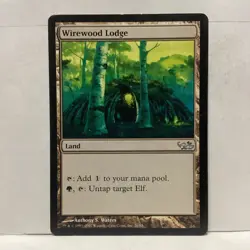 MTG Wirewood Lodge Magic: The Gathering Duel Decks: Elves vs. Goblins #26 - Image 1