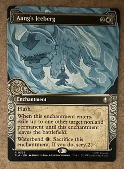 Aang's Iceberg (Showcase) Avatar: The Last Airbender TLA - NM MTG - Image 1