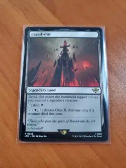 Magic MTG Barad-Dur LTR 0253 Regular Rare - Image 1