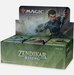 MTG Magic Zendikar Rising DRAFT Booster Box SEALED - Image 1