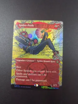 Spider-Punk (0210) (Borderless) Marvel's Spider-Man Foil - Image 1