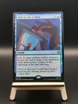 Hide on the Ceiling (Foil) - #32 - Rare - Marvel's Spider-Man - SPM - Image 1