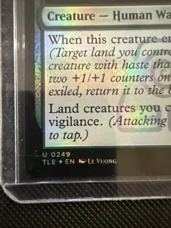 MTG Earthbending Student [Foil] Avatar TLE 0249 Uncommon Toph Student NM - Image 2