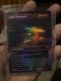 Fated Firepower - Foil - Borderless MTG Avatar: The Last Airbender M/NM 297 - Image 2