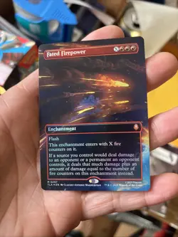 Fated Firepower - Foil - Borderless MTG Avatar: The Last Airbender M/NM 297 - Image 4