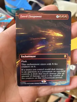 Fated Firepower - Foil - Borderless MTG Avatar: The Last Airbender M/NM 297 - Image 5
