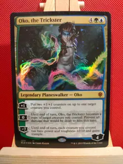 Oko, the Trickster FOIL - Throne of Eldraine - Mythic - NM - MTG - Image 1