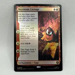 MTG - NM - Maximum Carnage Marvel's Spider-Man Foil - Image 1