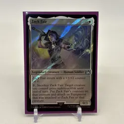 Magic The Gathering Zack Fair Surge Foil Final Fantasy Magic MTG! - Image 1