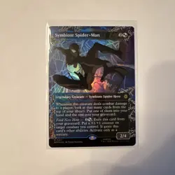Symbiote Spider-Man (Borderless) Marvel's Spider-Man Foil - Image 1