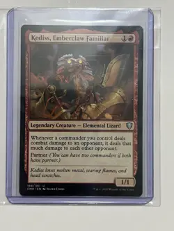 Kediss, Emberclaw Familiar Commander Legends #188 Uncommon - Image 1