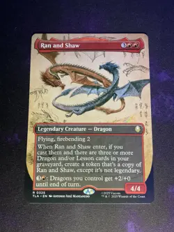 MTG * Ran and Shaw (Borderless) Avatar: The Last Airbender * 1X * NM - Image 1