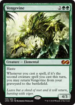 MTG Vengevine, NM-Mint, English Ultimate Masters - Image 1