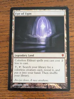 MTG - Eye of Ugin - Worldwake - Near Mint Condition - Image 1