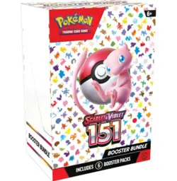 Pokemon 151 English Booster Bundle 6 packs - 290-87321 - Image 1